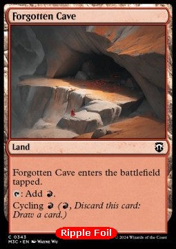 Forgotten Cave⁣ - Commander: Modern Horizons 3: Extras⁣ (Common)⁣ [343]