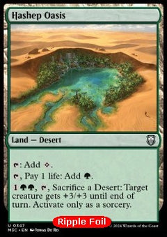 Hashep Oasis⁣ - Commander: Modern Horizons 3: Extras⁣ (Uncommon)⁣ [347]