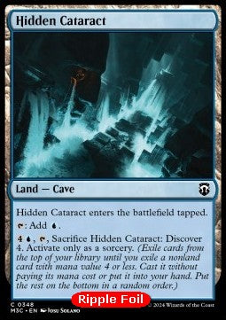 Hidden Cataract⁣ - Commander: Modern Horizons 3: Extras⁣ (Common)⁣ [348]