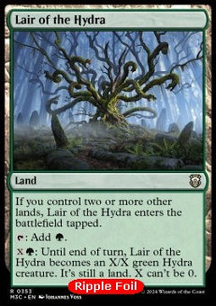 Lair of the Hydra⁣ - Commander: Modern Horizons 3: Extras⁣ (Rare)⁣ [353]