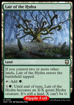 Lair of the Hydra⁣ - Commander: Modern Horizons 3: Extras⁣ (Rare)⁣ [353]