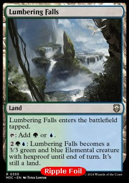 Lumbering Falls⁣ - Commander: Modern Horizons 3: Extras⁣ (Rare)⁣ [355]