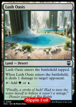 Lush Oasis⁣ - Commander: Modern Horizons 3: Extras⁣ (Common)⁣ [356]