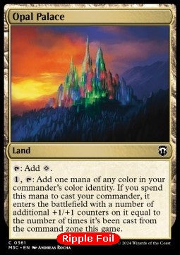 Opal Palace⁣ - Commander: Modern Horizons 3: Extras⁣ (Common)⁣ [361]