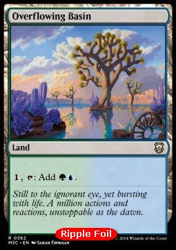 Overflowing Basin⁣ - Commander: Modern Horizons 3: Extras⁣ (Rare)⁣ [362]