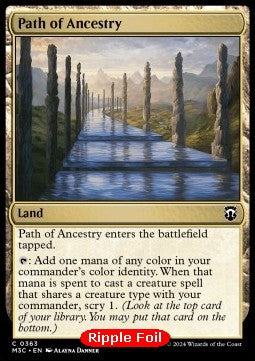 Path of Ancestry⁣ - Commander: Modern Horizons 3: Extras⁣ (Common)⁣ [363]