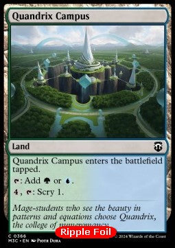 Quandrix Campus⁣ - Commander: Modern Horizons 3: Extras⁣ (Common)⁣ [366]