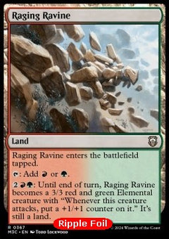 Raging Ravine⁣ - Commander: Modern Horizons 3: Extras⁣ (Rare)⁣ [367]
