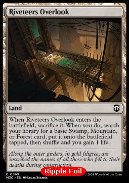Riveteers Overlook⁣ - Commander: Modern Horizons 3: Extras⁣ (Common)⁣ [369]