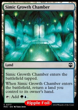 Simic Growth Chamber⁣ - Commander: Modern Horizons 3: Extras⁣ (Common)⁣ [377]