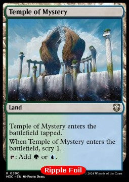 Temple of Mystery⁣ - Commander: Modern Horizons 3: Extras⁣ (Rare)⁣ [390]