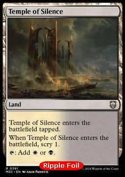 Temple of Silence⁣ - Commander: Modern Horizons 3: Extras⁣ (Rare)⁣ [391]