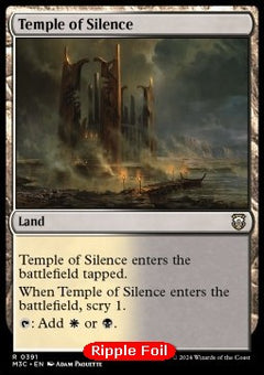 Temple of Silence⁣ - Commander: Modern Horizons 3: Extras⁣ (Rare)⁣ [391]