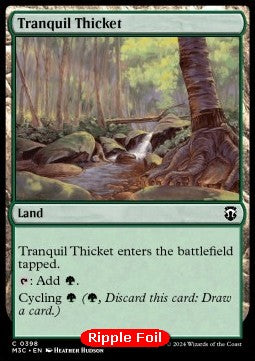 Tranquil Thicket⁣ - Commander: Modern Horizons 3: Extras⁣ (Common)⁣ [398]
