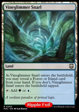 Vineglimmer Snarl⁣ - Commander: Modern Horizons 3: Extras⁣ (Rare)⁣ [405]