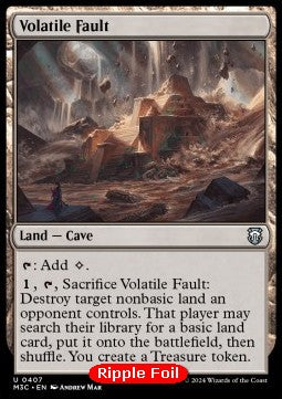 Volatile Fault⁣ - Commander: Modern Horizons 3: Extras⁣ (Uncommon)⁣ [407]