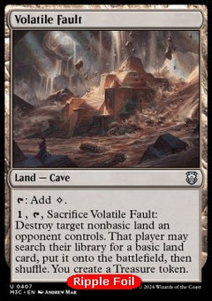 Volatile Fault⁣ - Commander: Modern Horizons 3: Extras⁣ (Uncommon)⁣ [407]