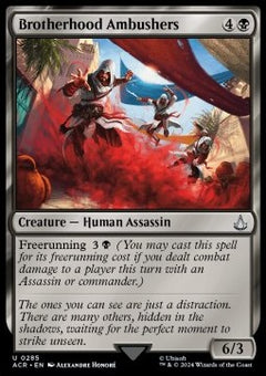 Brotherhood Ambushers⁣ - Universes Beyond: Assassin's Creed: Extras⁣ (Uncommon)⁣ [285]