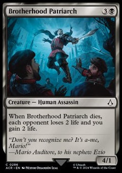 Brotherhood Patriarch⁣ - Universes Beyond: Assassin's Creed: Extras⁣ (Common)⁣ [286]