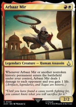 Arbaaz Mir⁣ - Universes Beyond: Assassin's Creed⁣ (Uncommon)⁣ [46]