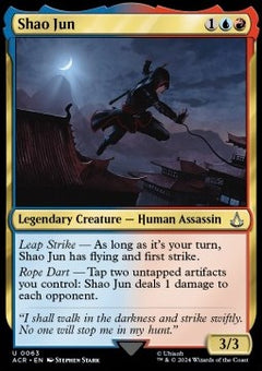 Shao Jun⁣ - Universes Beyond: Assassin's Creed⁣ (Uncommon)⁣ [63]