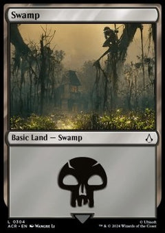 Swamp (V.3)⁣ - Universes Beyond: Assassin's Creed: Extras⁣ (Land)⁣ [304]