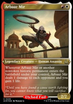 Arbaaz Mir (V.2)⁣ - Universes Beyond: Assassin's Creed: Extras⁣ (Uncommon)⁣ [226]