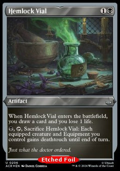 Hemlock Vial⁣ - Universes Beyond: Assassin's Creed: Extras⁣ (Uncommon)⁣ [206]