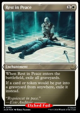 Rest in Peace (V.2)⁣ - Universes Beyond: Assassin's Creed: Extras⁣ (Rare)⁣ [180]