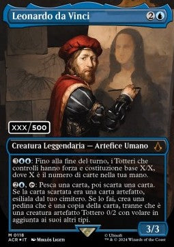 Leonardo da Vinci (V.3)⁣ - Universes Beyond: Assassin's Creed: Extras⁣ (Mythic)⁣ [118]