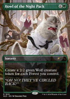 Howl of the Night Pack⁣ - Secret Lair Drop Series: Summer Superdrop 2024⁣ (Rare)⁣ [1610]
