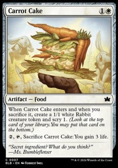 Carrot Cake⁣ - Bloomburrow⁣ (Common)⁣ [7]
