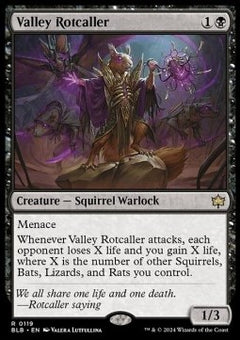 Valley Rotcaller⁣ - Bloomburrow⁣ (Rare)⁣ [119]