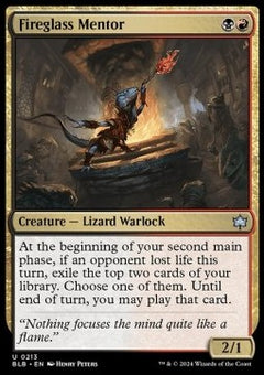 Fireglass Mentor⁣ - Bloomburrow⁣ (Uncommon)⁣ [213]
