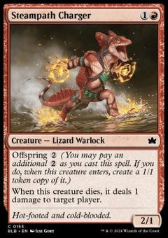 Steampath Charger⁣ - Bloomburrow⁣ (Common)⁣ [153]