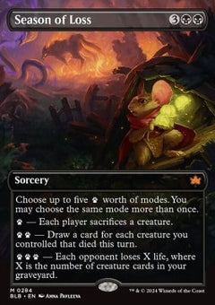 Season of Loss⁣ - Bloomburrow: Extras⁣ (Mythic)⁣ [284]
