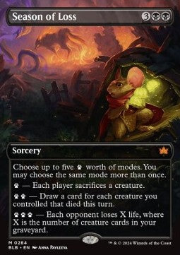 Season of Loss⁣ - Bloomburrow: Extras⁣ (Mythic)⁣ [284]