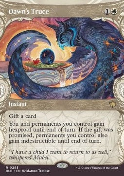 Dawn's Truce⁣ - Bloomburrow: Extras⁣ (Rare)⁣ [295]