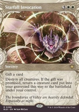 Starfall Invocation⁣ - Bloomburrow: Extras⁣ (Rare)⁣ [298]