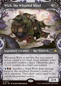 Wick, the Whorled Mind⁣ - Bloomburrow: Extras⁣ (Rare)⁣ [314]