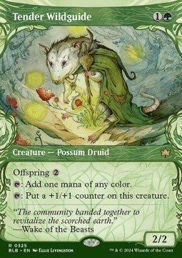Tender Wildguide⁣ - Bloomburrow: Extras⁣ (Rare)⁣ [325]