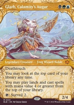 Glarb, Calamity's Augur⁣ - Bloomburrow: Extras⁣ (Mythic)⁣ [331]