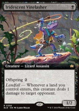 Iridescent Vinelasher⁣ - Bloomburrow: Extras⁣ (Rare)⁣ [359]