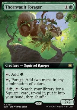 Thornvault Forager⁣ - Bloomburrow: Extras⁣ (Rare)⁣ [364]