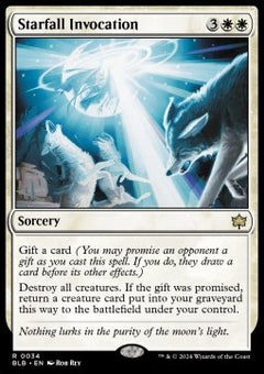 Starfall Invocation⁣ - Bloomburrow⁣ (Rare)⁣ [34]
