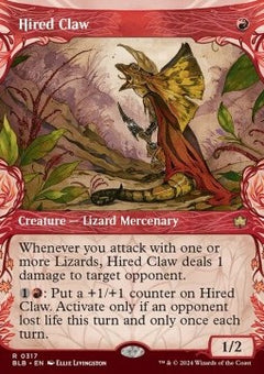 Hired Claw⁣ - Bloomburrow: Extras⁣ (Rare)⁣ [317]
