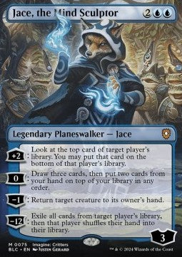 Jace, the Mind Sculptor (V.1)⁣ - Commander: Bloomburrow: Extras⁣ (Mythic)⁣ [75]