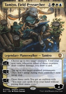 Tamiyo, Field Researcher⁣ - Commander: Bloomburrow: Extras⁣ (Mythic)⁣ [100]