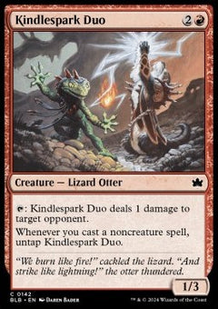 Kindlespark Duo⁣ - Bloomburrow⁣ (Common)⁣ [142]