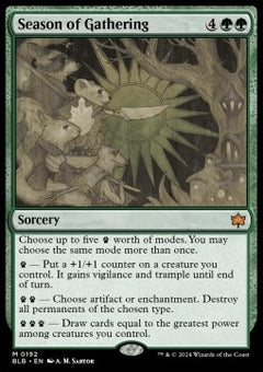 Season of Gathering⁣ - Bloomburrow⁣ (Mythic)⁣ [192]